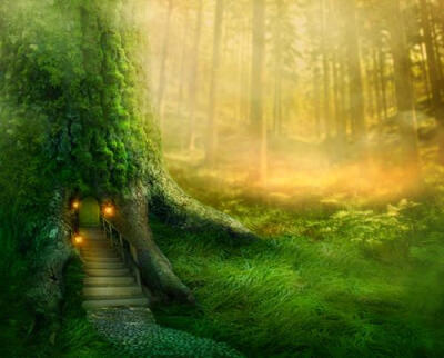 It's a fairy tale and a dream.
是 童 话 也 是 梦 境