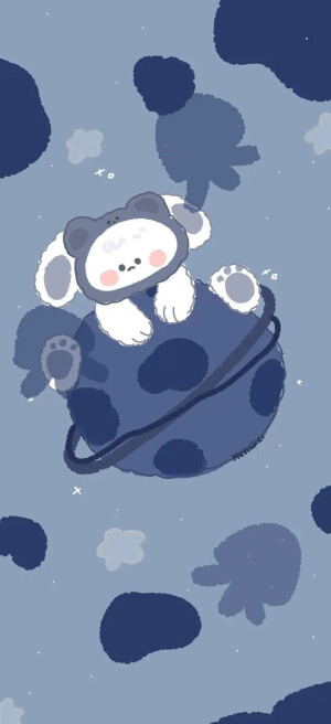 蓝色系手机壁纸         图源网络侵删删