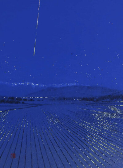 蓝色壁纸 插画