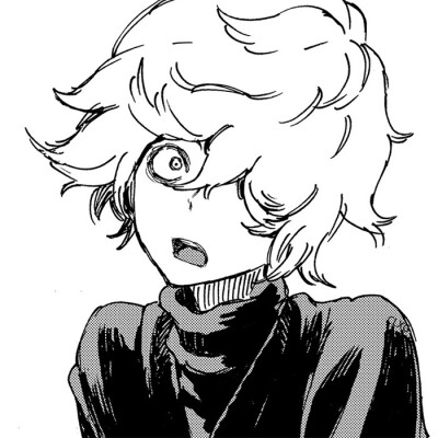 黑白 动漫 男头