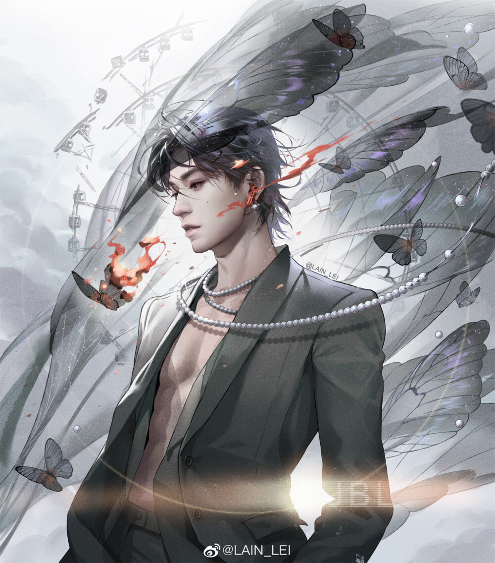 动漫帅哥@lain_lei