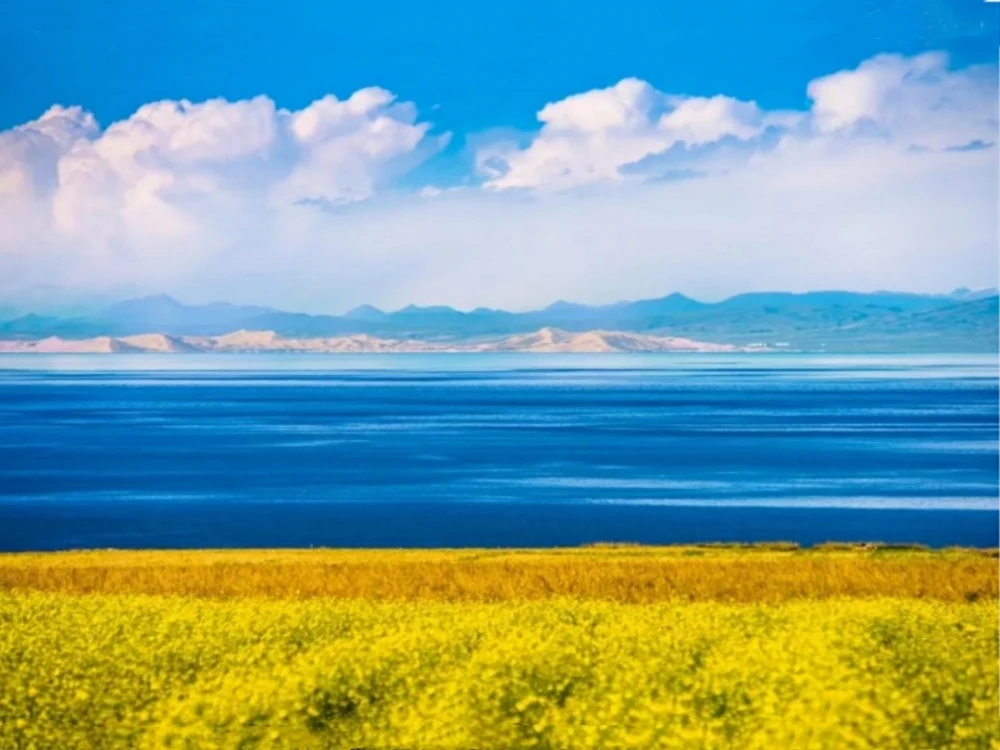 青海湖:雪域高原的一面镜子