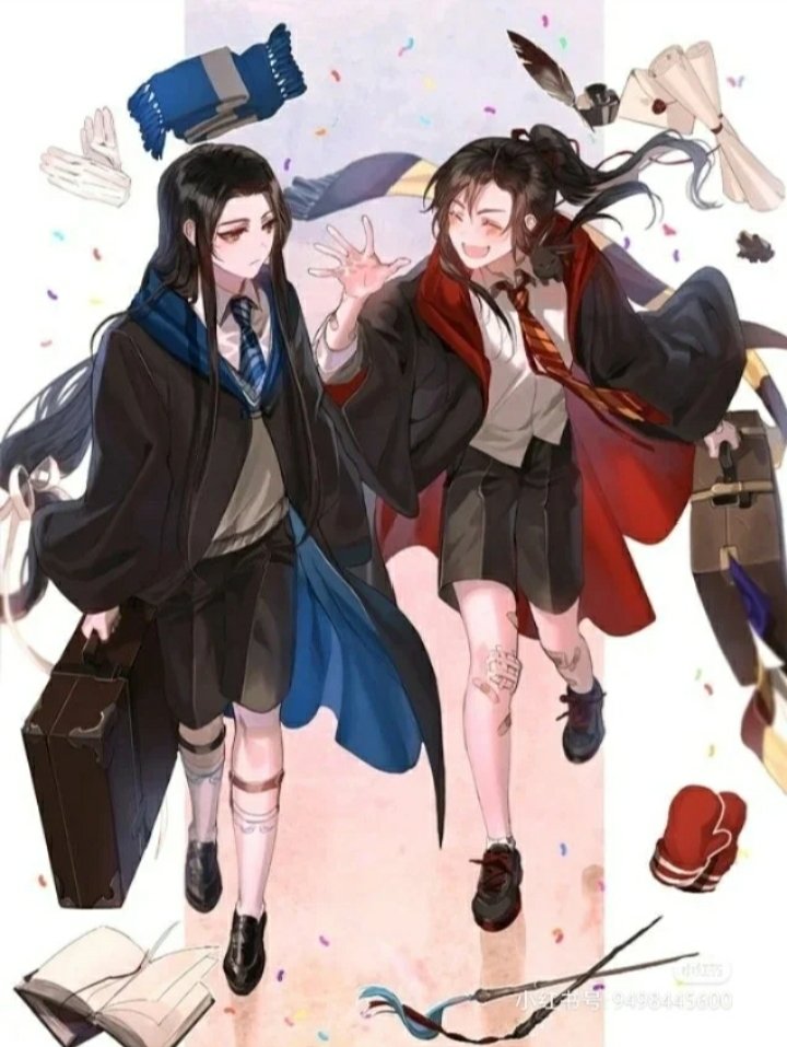 墨家三宝ฅ魔道祖师ฅ蓝忘机&魏无羡