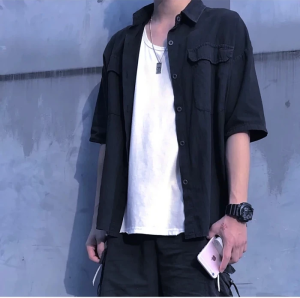半身男头黑白灰男模优雅成熟
