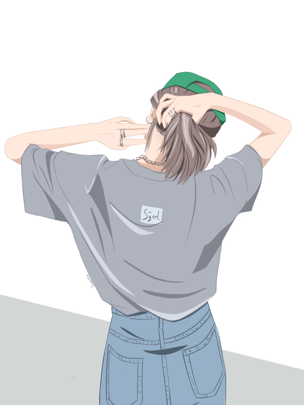 小红书@在画画的不玩糖