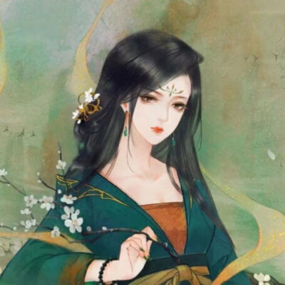 治愈少女（图一是一个韩国小姐姐的画作）