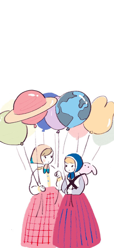 イラストの背景