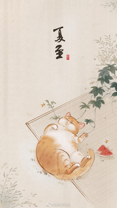 猫咪插画