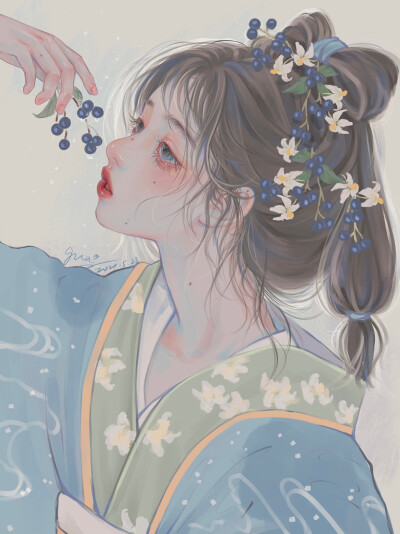 本草纲目 古风少女
插画师?@gua老师
#古风唯美##女生头像##插画分享##小仙女# ???