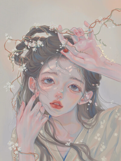 本草纲目 古风少女
插画师?@gua老师
#古风唯美##女生头像##插画分享##小仙女# ???