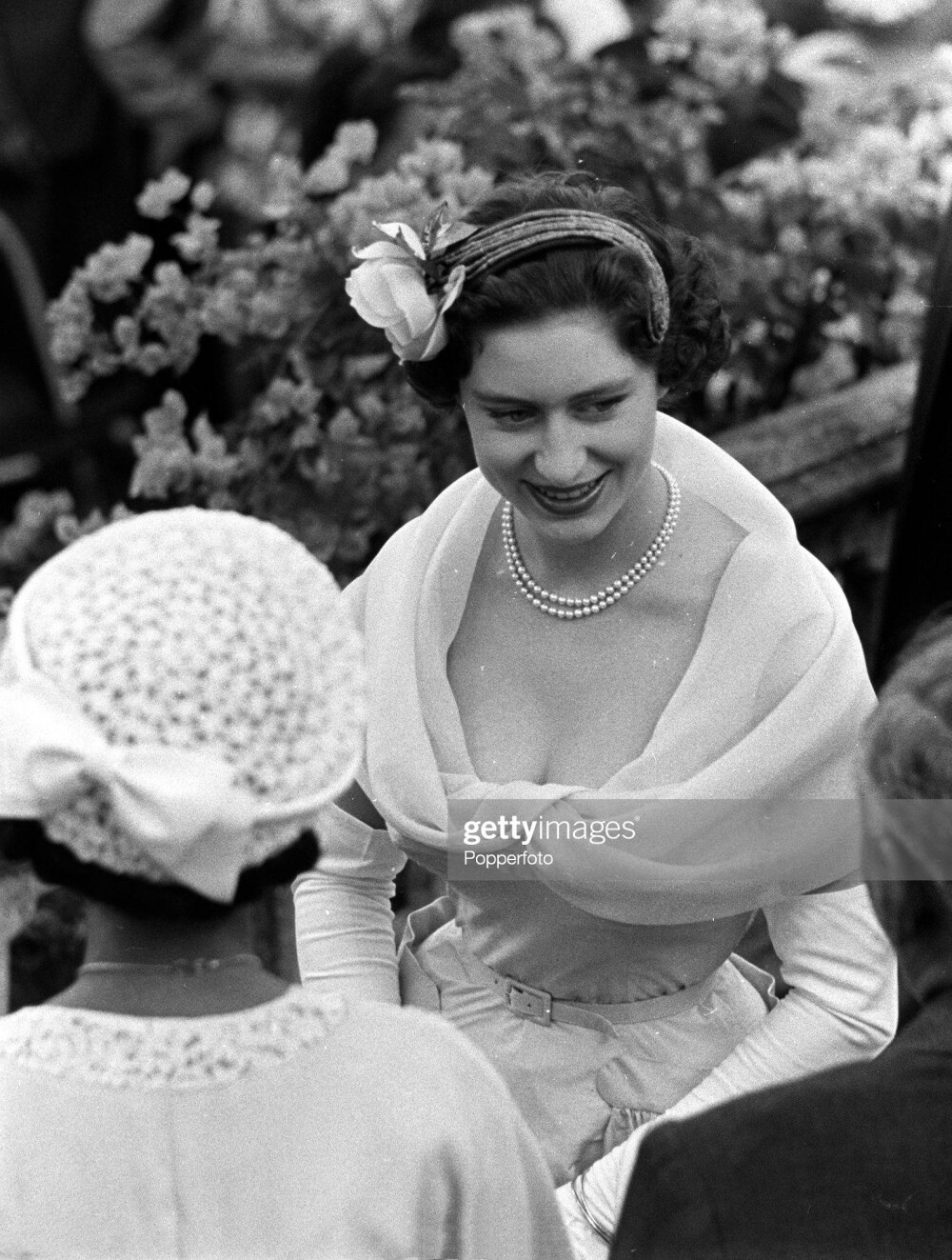 1955年，正在进行为期四周的加勒比海之旅的玛格丽特公主