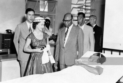 1955年，正在进行为期四周的加勒比海之旅的玛格丽特公主