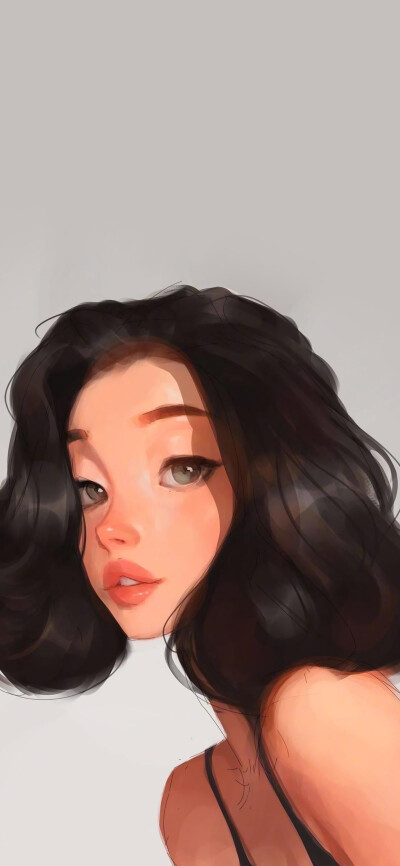 少女 插画 ~ 画师Sam Yang作品