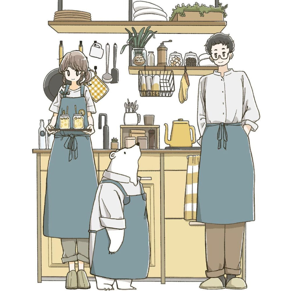 画师moffmachi的猫猫女孩