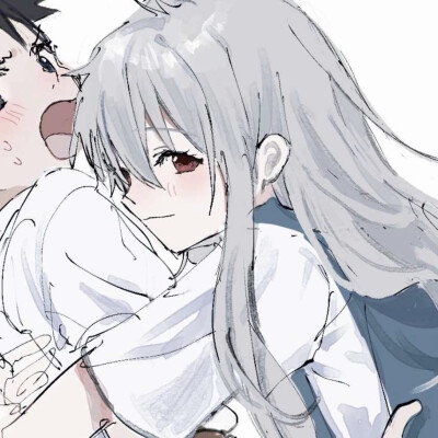 动漫情头 情侣头像