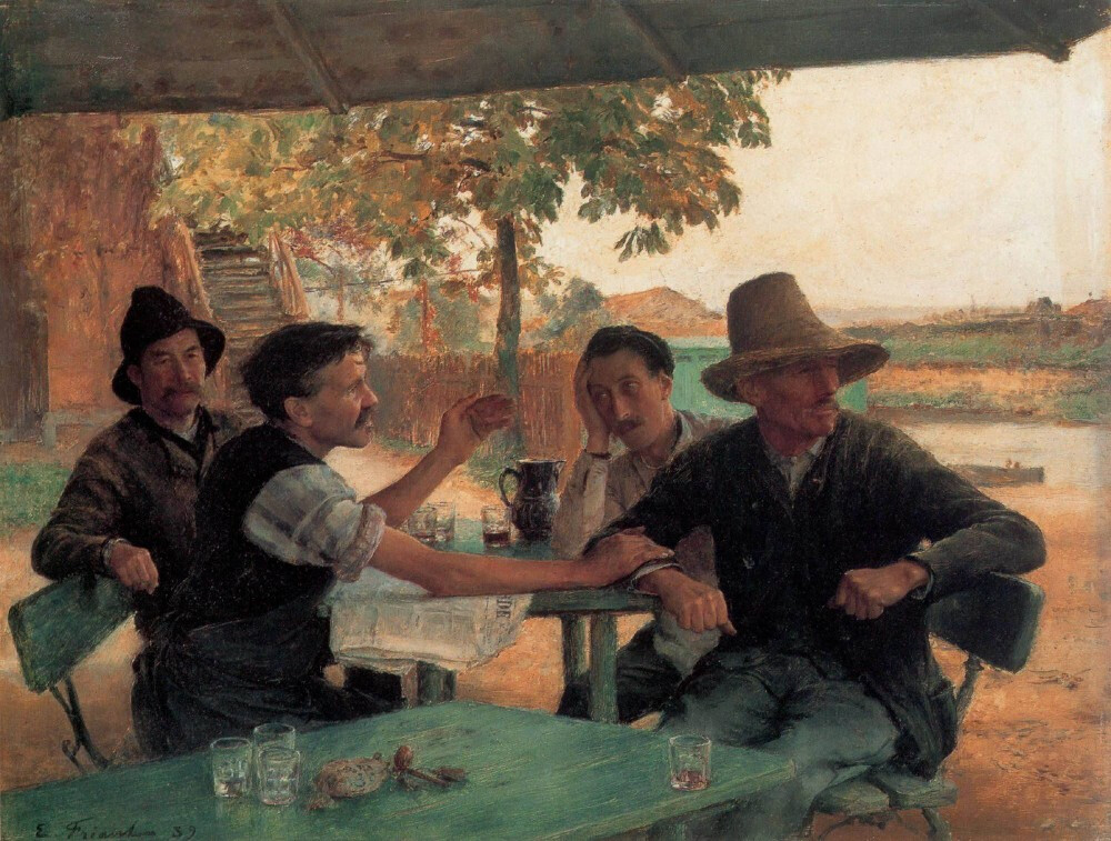 埃米尔·弗里恩特（Emile Friant，1863-1932），法国画家。