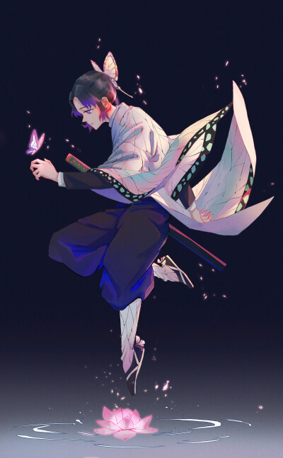 动画色卡1|《鬼灭之刃》系列之蝴蝶忍
——浪漫又危险的紫。
图片侵权删。