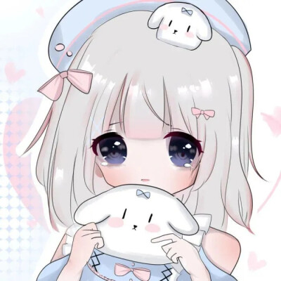 动漫萌妹头像ɜ:就问你，我可爱嘛~