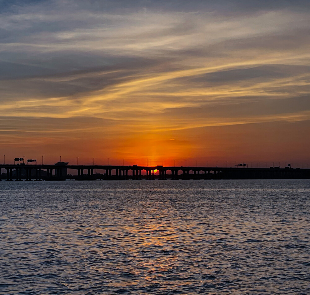 海边夕阳
