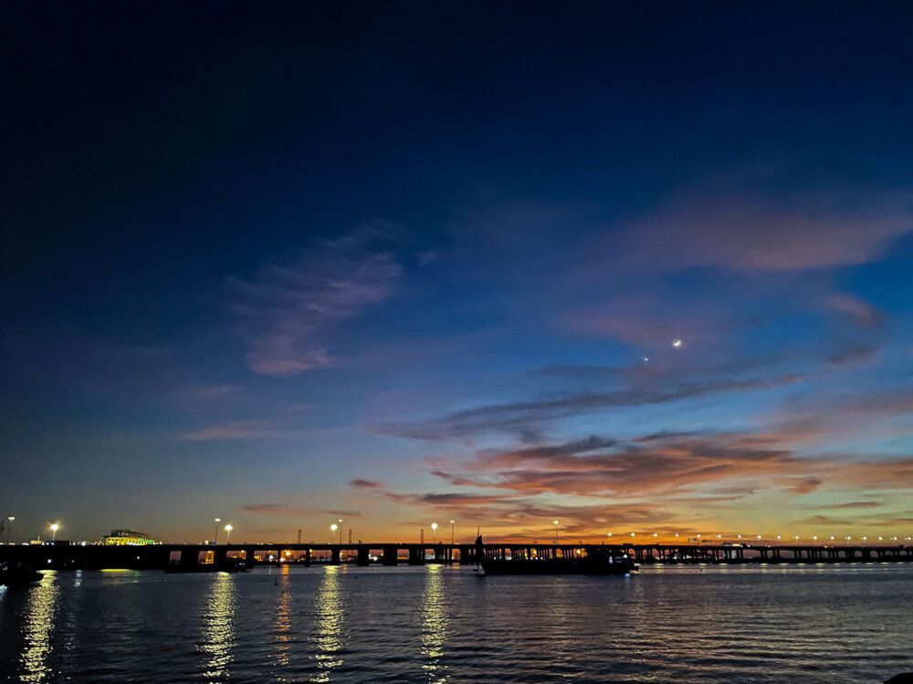 海边夕阳
