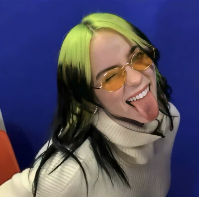碧梨 Billieeilish ins自截