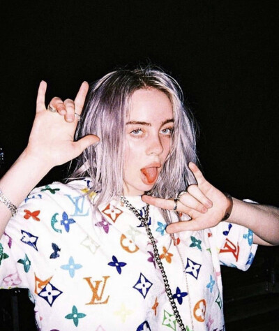 碧梨 Billieeilish ins自截