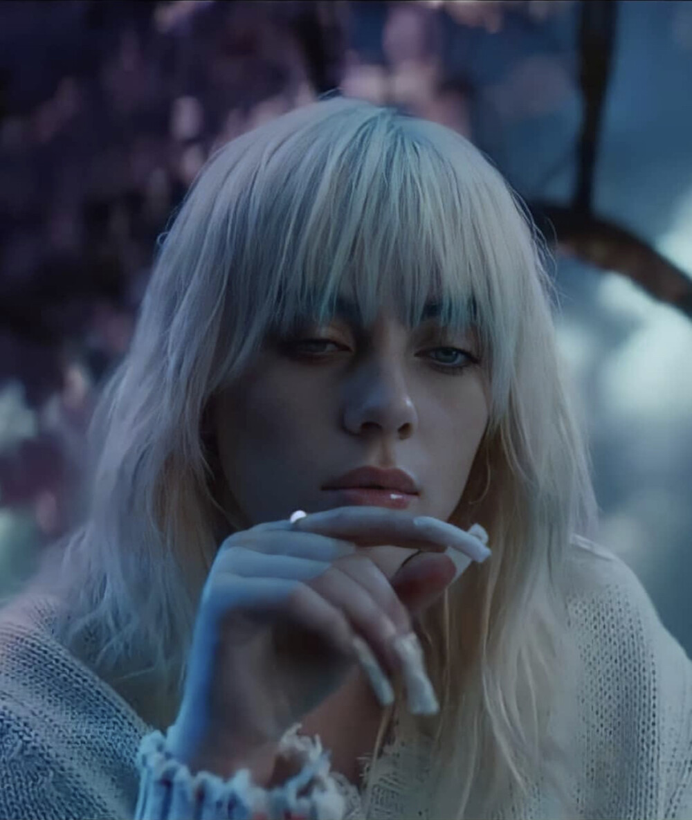 碧梨 Billieeilish ins自截