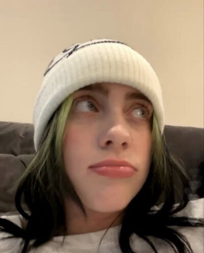 碧梨 Billieeilish ins自截