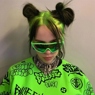 碧梨 Billieeilish ins自截