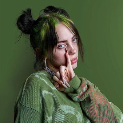 碧梨 Billieeilish ins自截