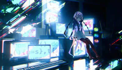 画师：见图(果咩呐塞，水印太小我找不到)
哈_(:з」∠)_暂停营业