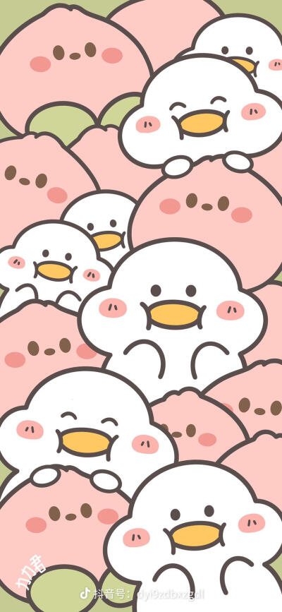 文字 超萌可爱聊天背景高清图