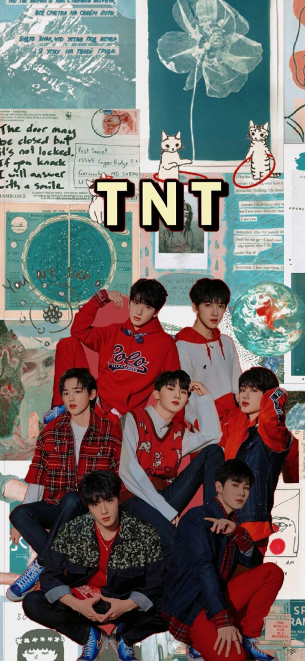 TNT背景图ins图片