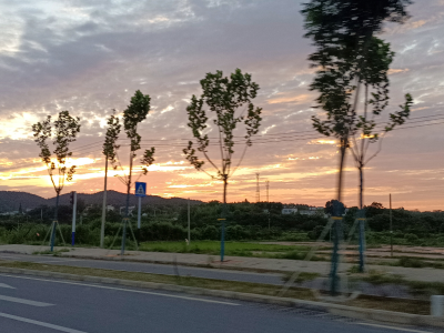 6.21傍晚合肥的天空