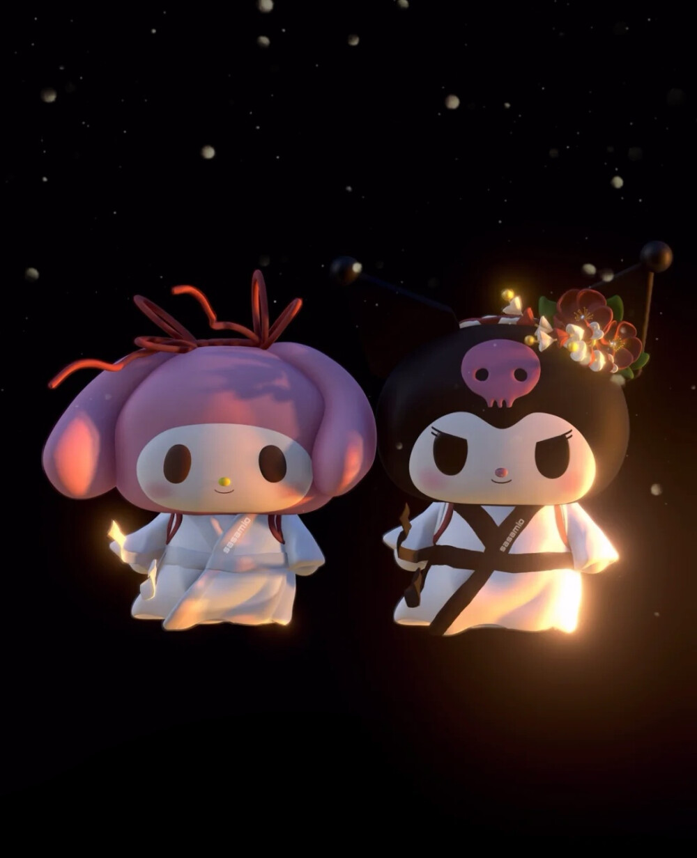 太喜欢这组了,库洛米和美乐蒂真的好可!… - 堆糖,美图壁纸兴趣社区