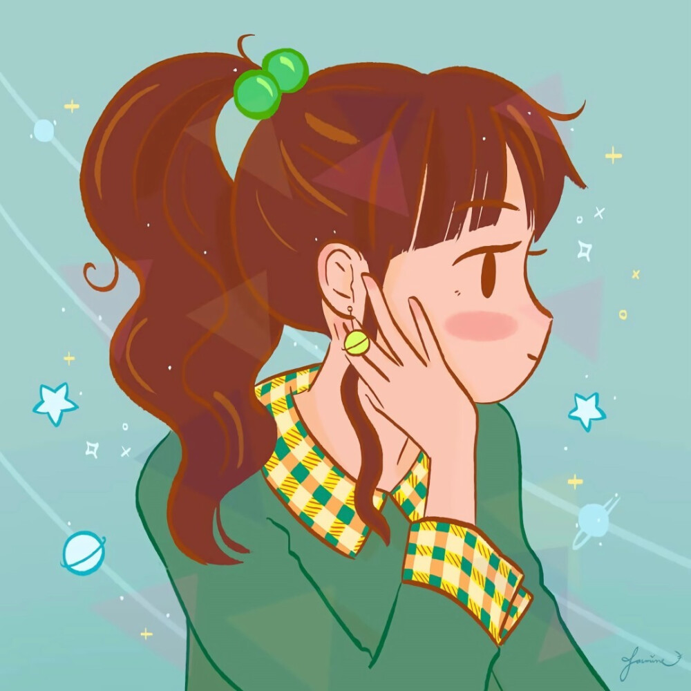 女生头像 动漫头像 二次元头像 云朵少女心