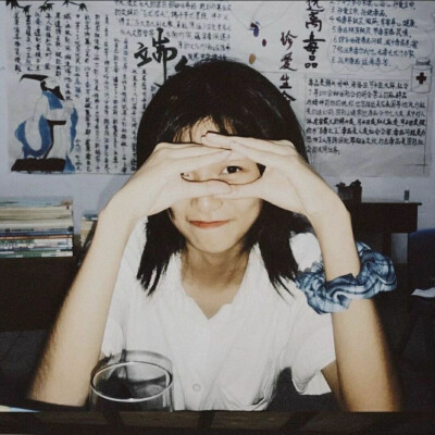 真人女头