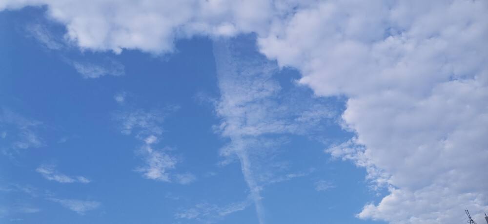 蓝蓝的天空☁️☁️