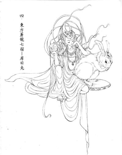 李堃，一个确确实实的大师级别插画家，东方文化的传统人物在她的笔下，无论是表情还是姿态，各种细节都是直接拉满的存在。