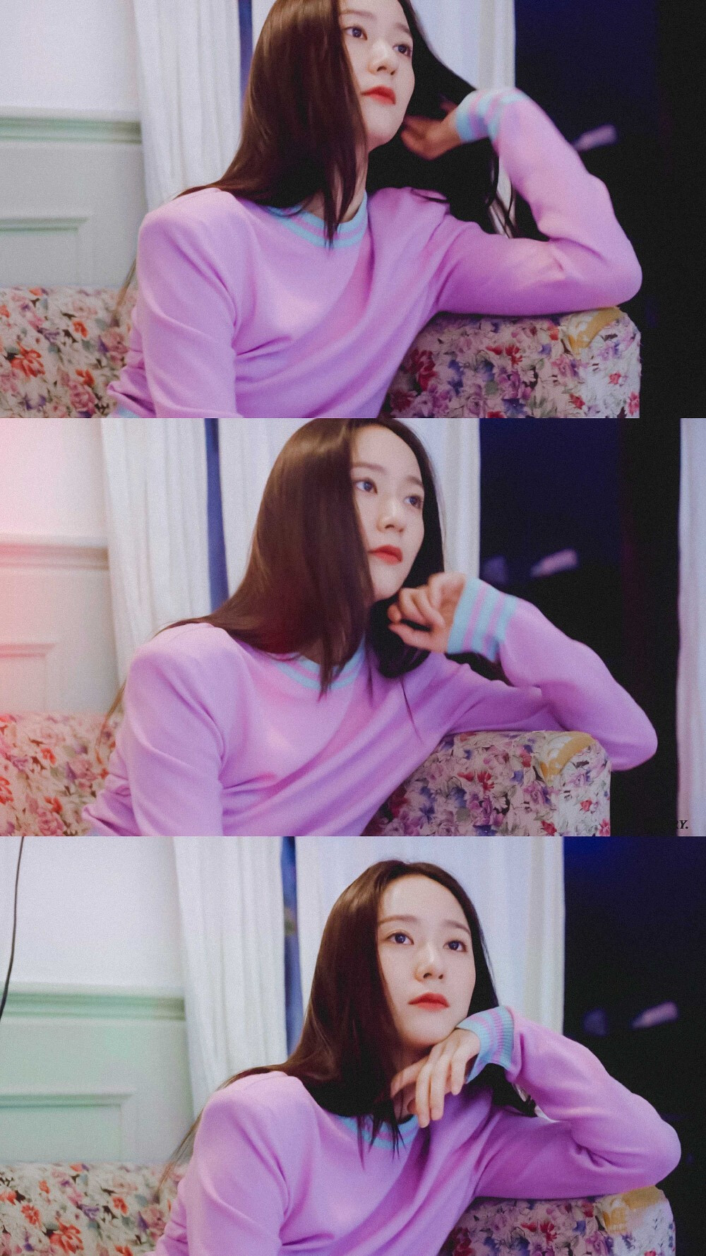 郑秀晶 Krystal cr：BerryKry1994
你在认真拍照，我在确认脉搏（´ω｀♡%）