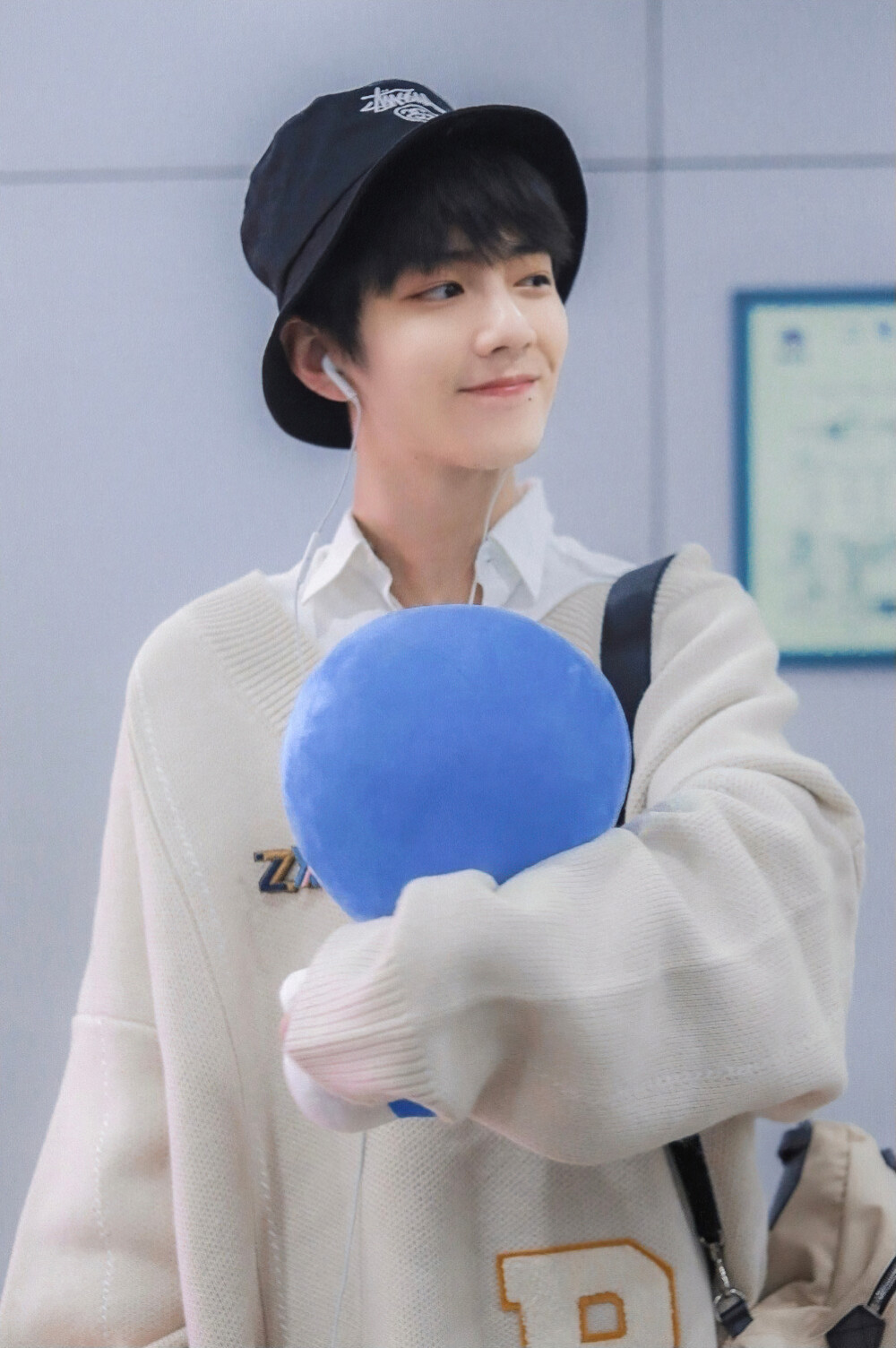 肖战机场 180114广州-北京