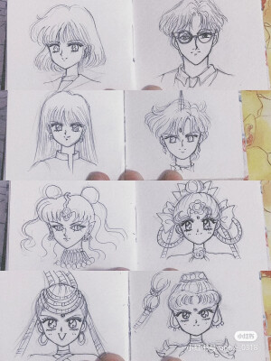 美少女战士手绘