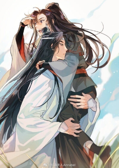 魔道祖师壁纸.双人图片