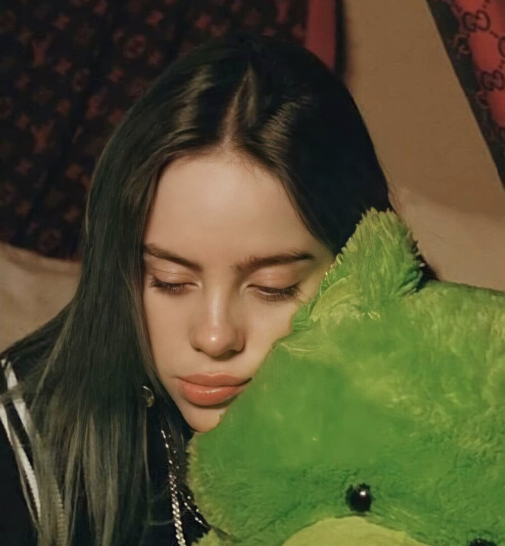 碧梨 billieeilish ins自截