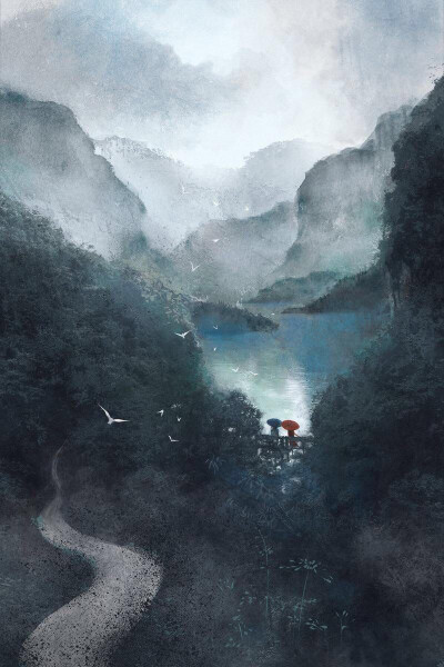 空山新雨后