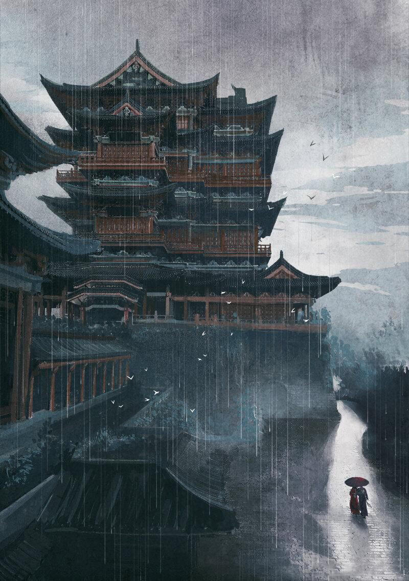 空山新雨后