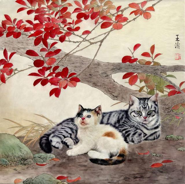 王涛—画猫