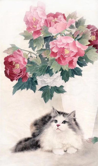 王涛—画猫