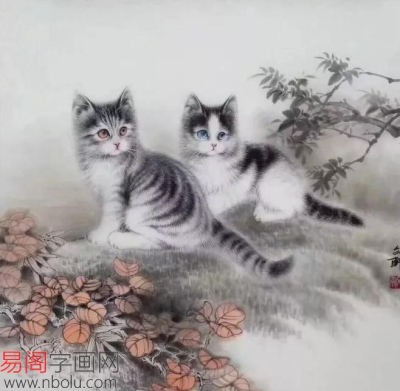 苏民范—画猫
