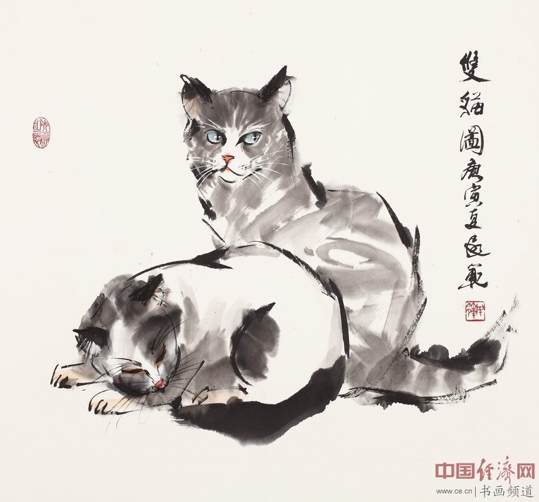 苏民范—画猫